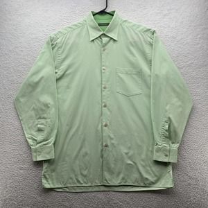 Ermenegildo Zegna‎ Dress Shirt Mens XL X-Large Preppy Academia Business Designer